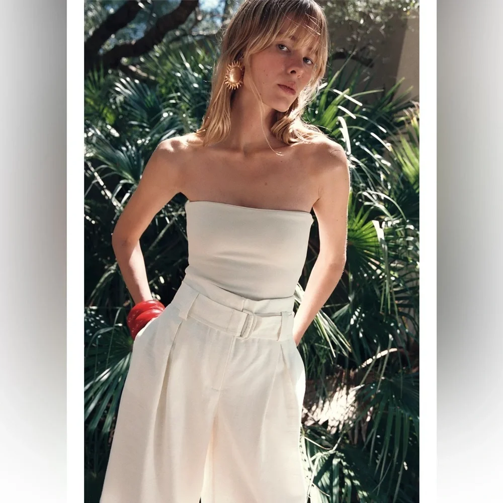 Zara Belted Culottes